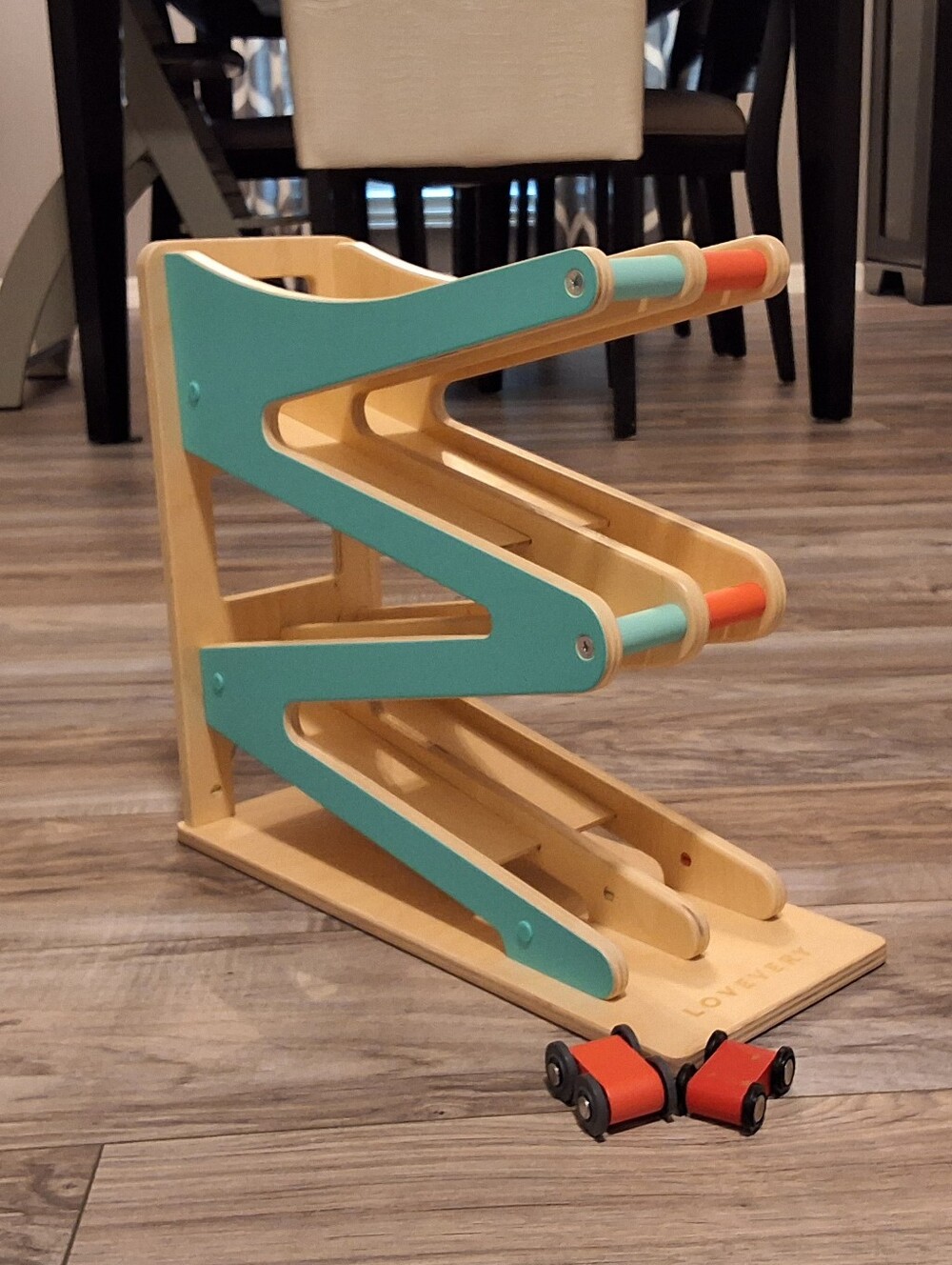 Race & Chase Ramp From The Adventurer Play Months 16, 17, 18+